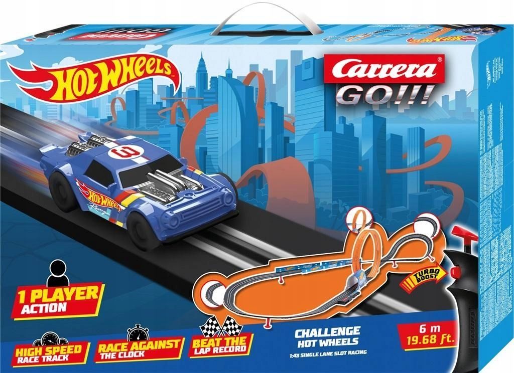 Carrera Go! Challenger - Hot Wheels 6,0m