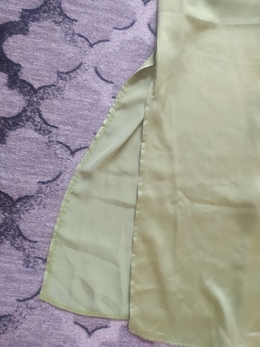 Koszulka nocna satynowa długa koszula piżama New Look