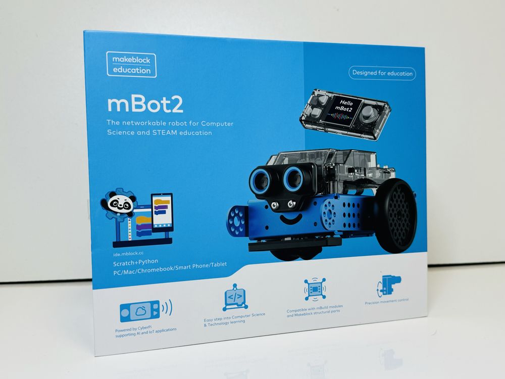 Новий інтерактивний робот для програмування Makeblock mBot2