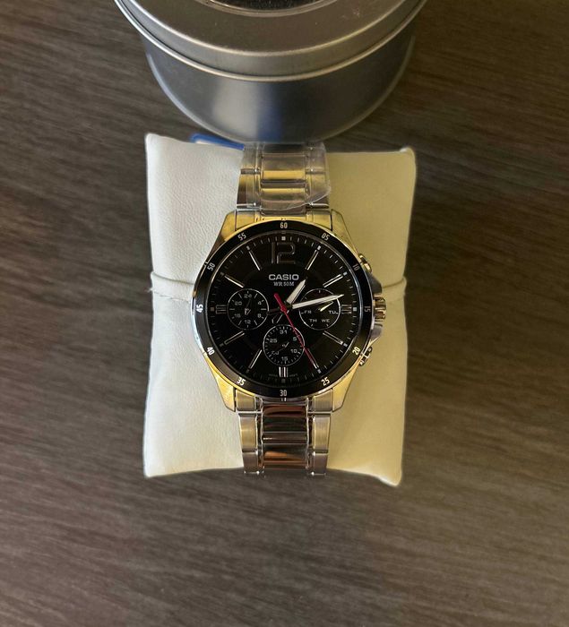 Годинник Casio MTP-1374D-1A оригінальний, новий, повний комплект