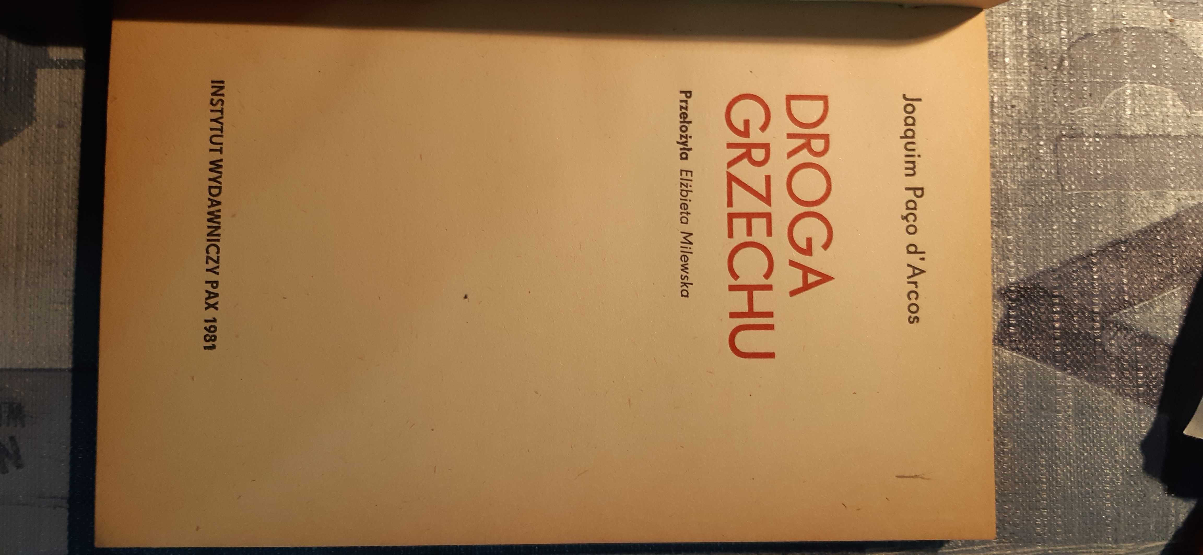 Joaquim Paco d'arcos droga grzechu