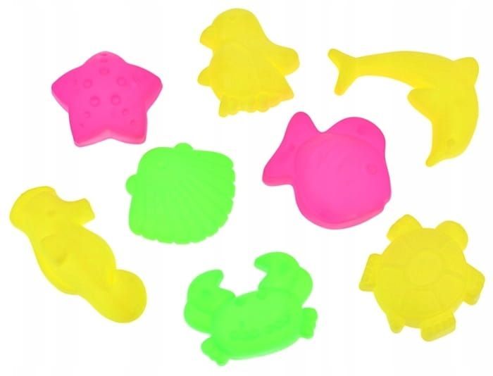 Slime Gluty Mega Zestaw Do Glutów Ozdoby Foremki Brokat  Sensoryczna