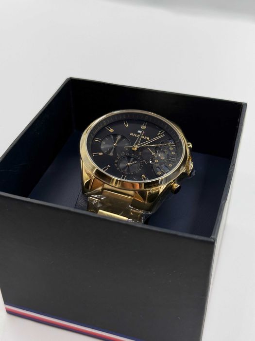 Zegarek męski Tommy Hilfiger Baker Open Heart TORBA NA PREZENT + BOX