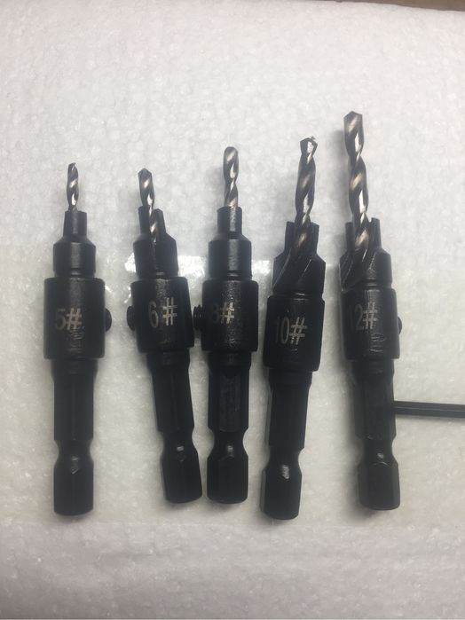 Свердло с потаем мебельный (набор)