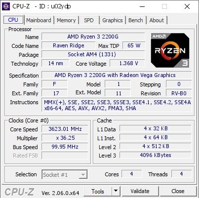 Продам процессор Ryzen 3 2200G