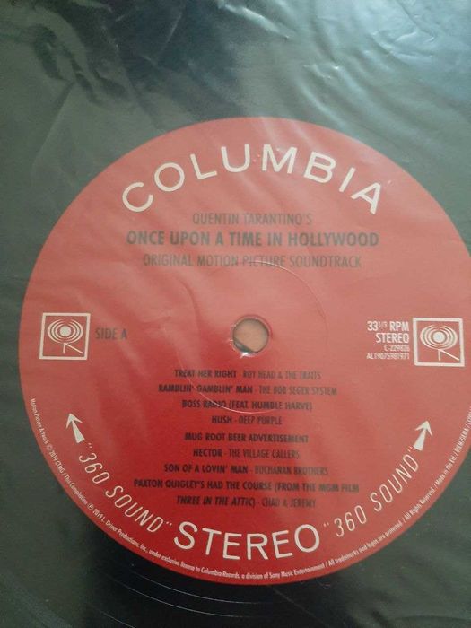 Various – Once Upon A Time In Hollywood LP виниловые пластинки Vinil