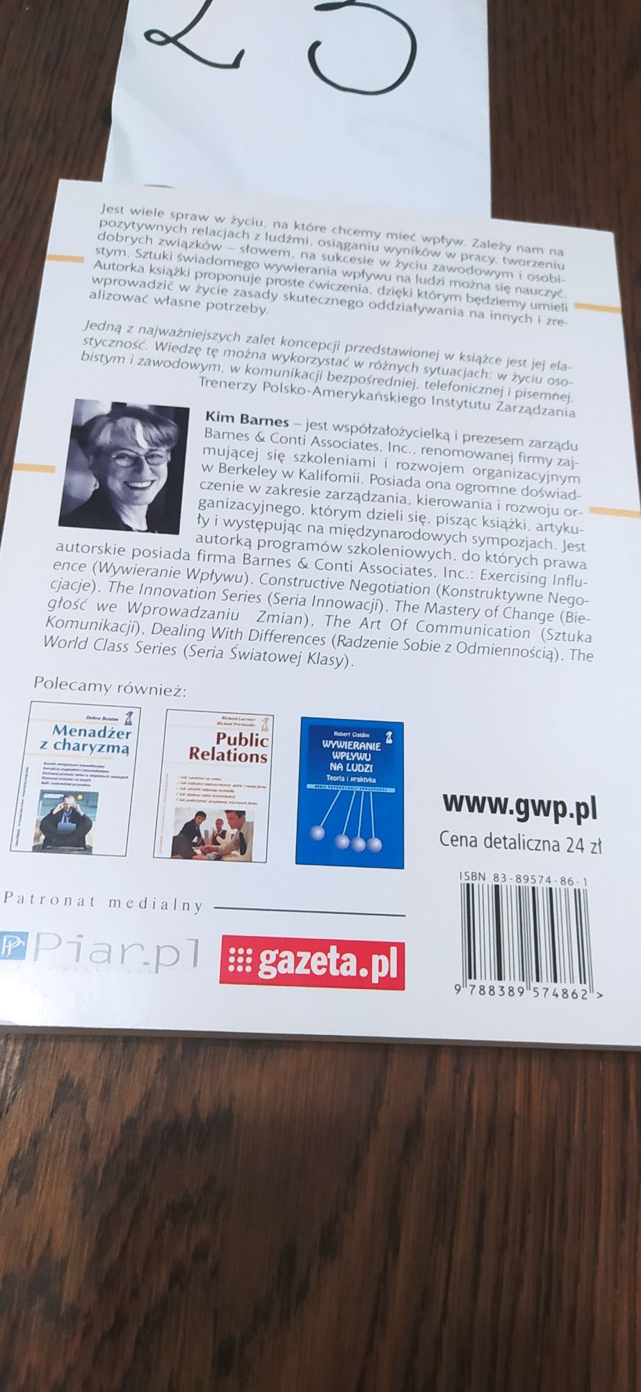 Wywieranie wpływu Ćwiczenia Kim Barnes
