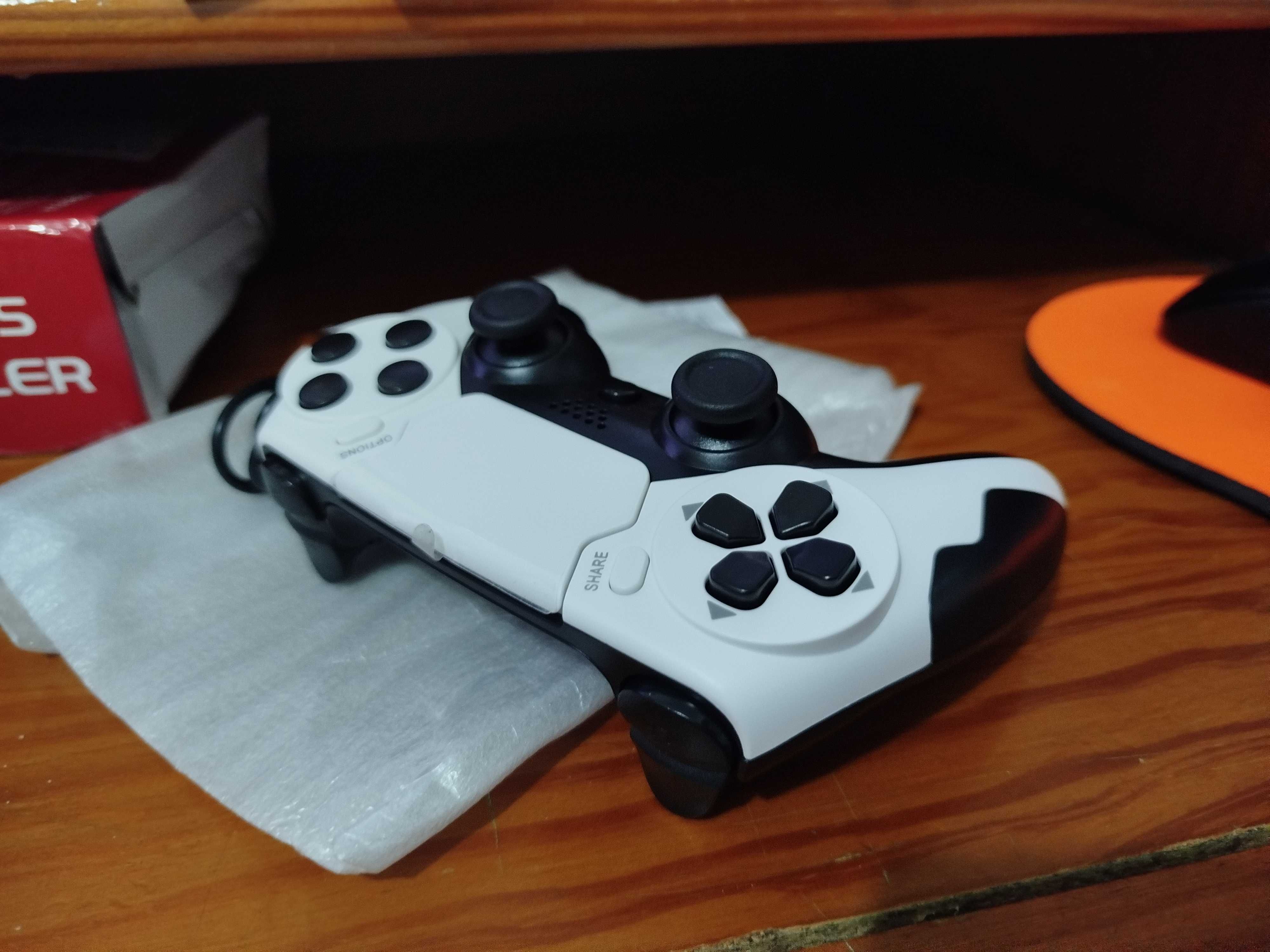 Comando NOVO PS4, PS3 e PC sem fios wireless Bluetooth, cabo incluído