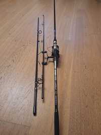 Karpiówka Mistrall Aqua Grande Carp i shimano baitrunner 6000