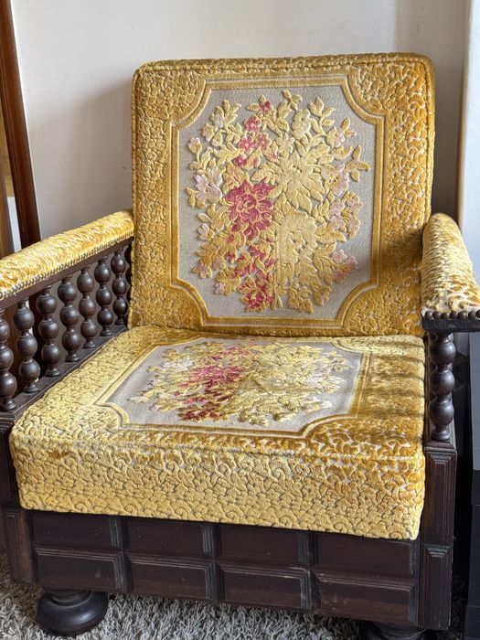 2x Vintage Sofa Cama + sofa