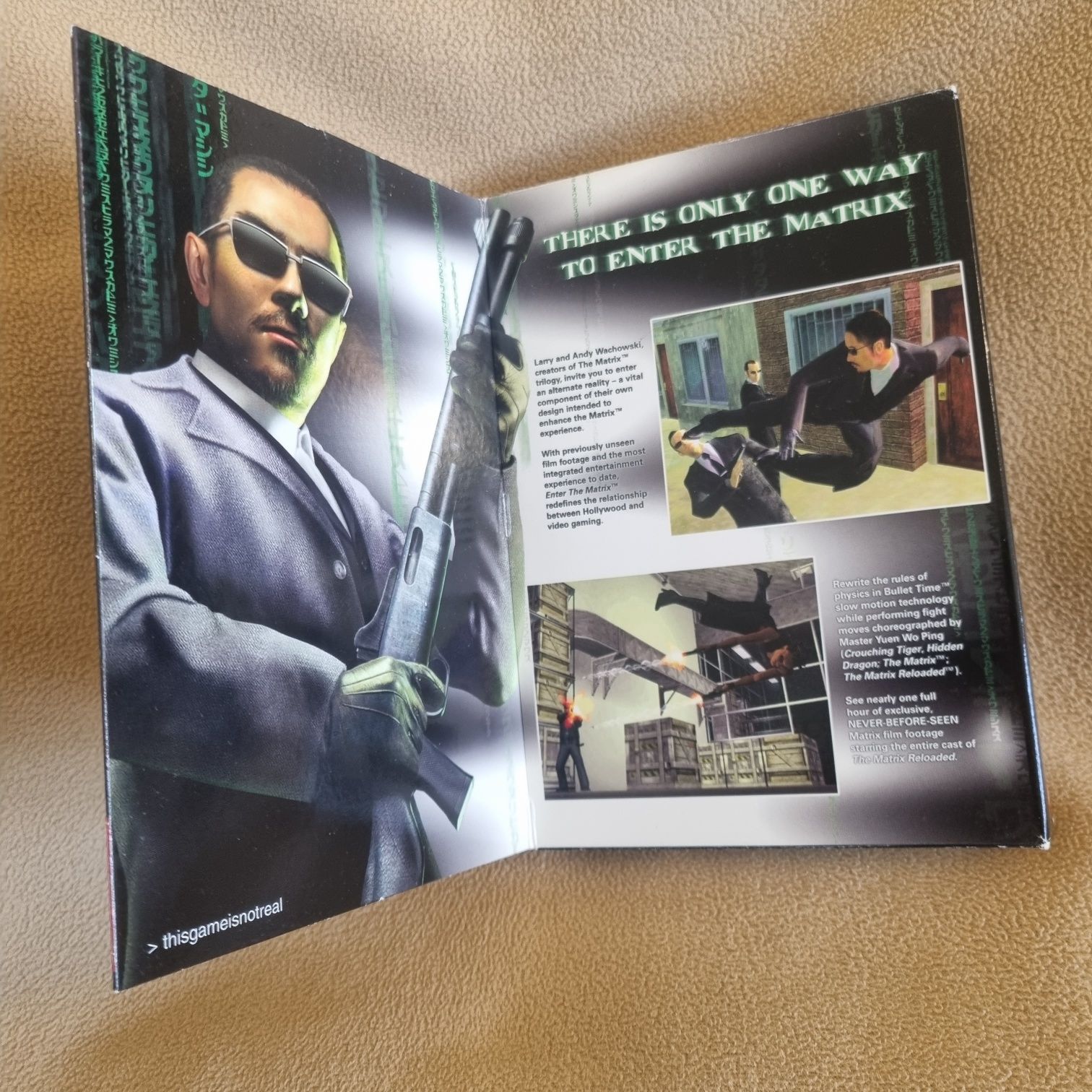 Enter The Matrix PC Big Box