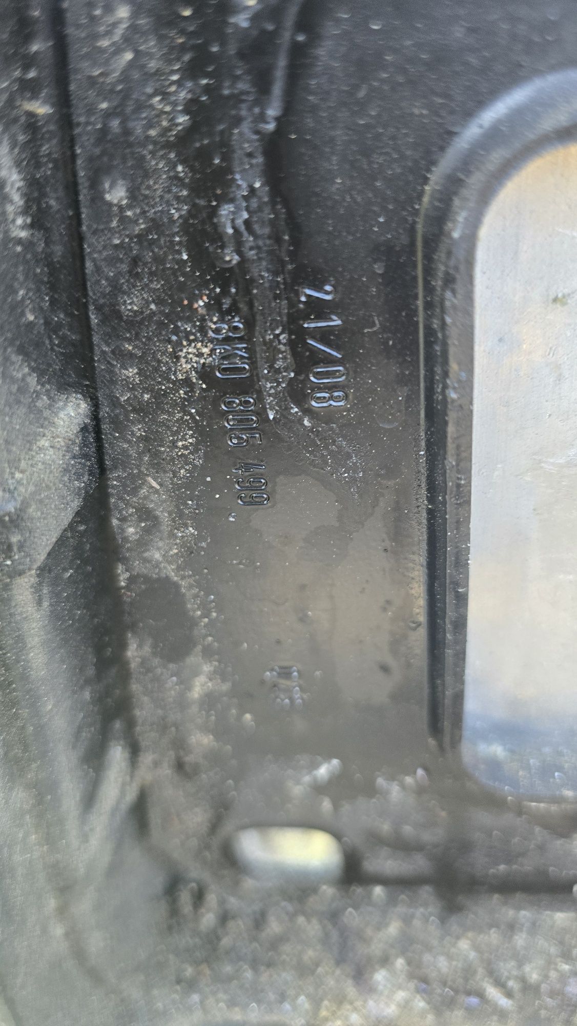 Pas przedni z chłodnicami Audi A4 B8 3.0 tdi manual 08-12