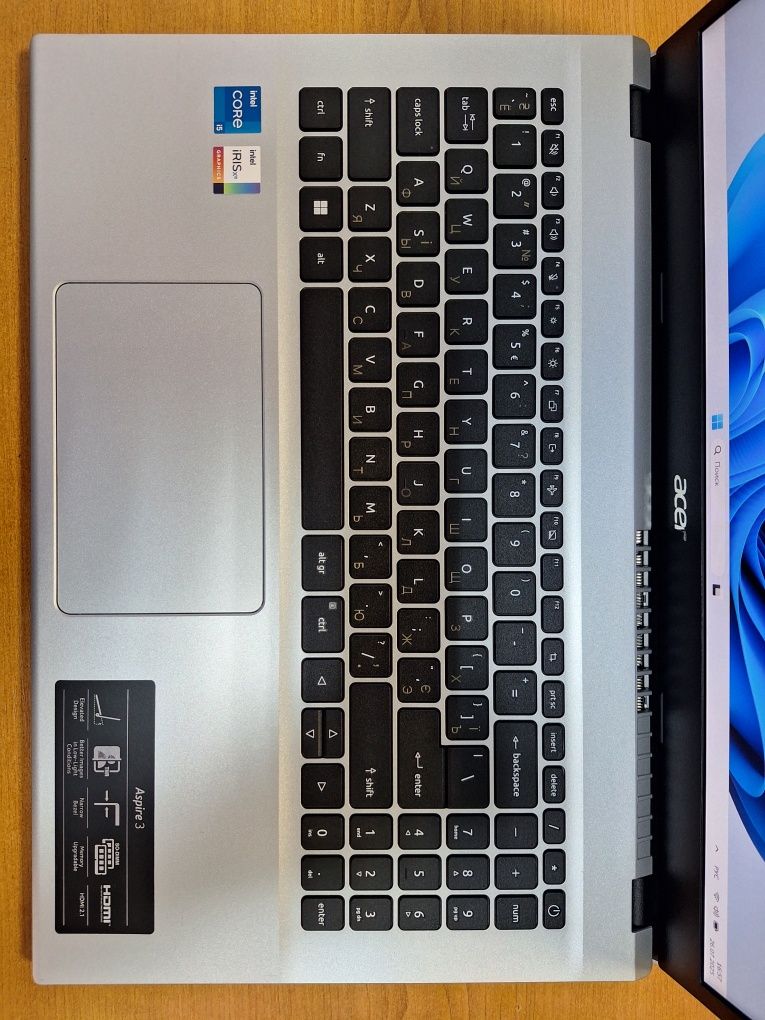 Acer Aspire 3 A315-59 i5-1235U Iris Xe Graphics DDR4 32Gb SSD 512Gb