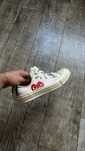 Converse x Play Comme Des Garcons Vintage Y2K женские кеды кроссовки