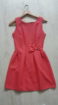 Różowa sukienka