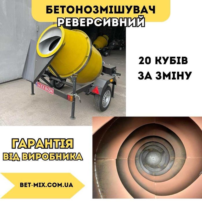 Міксер бетонозмішувач