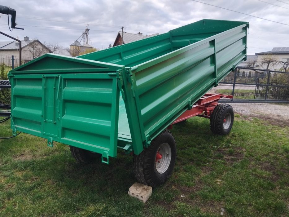 Przyczepa 3 stronny wywrotka autosan d47 d55 krone 6 ton