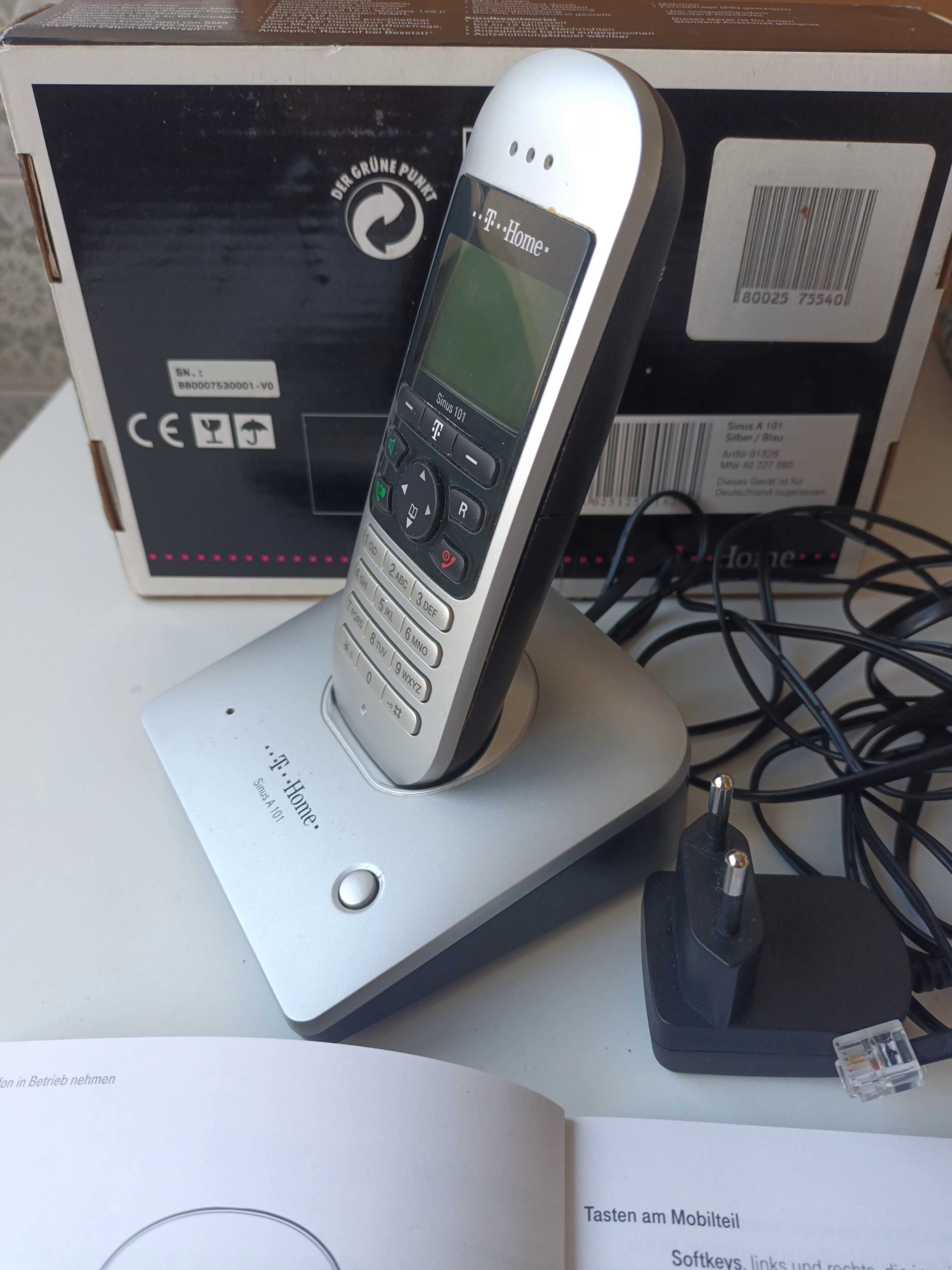 Telefone portátil para rede fixa - T-Mobil, modelo Sinus A 10