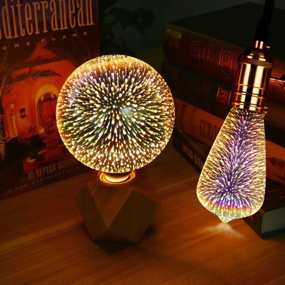 3D LED лампа E27 у нічник, світильник Ночник, светильник LED