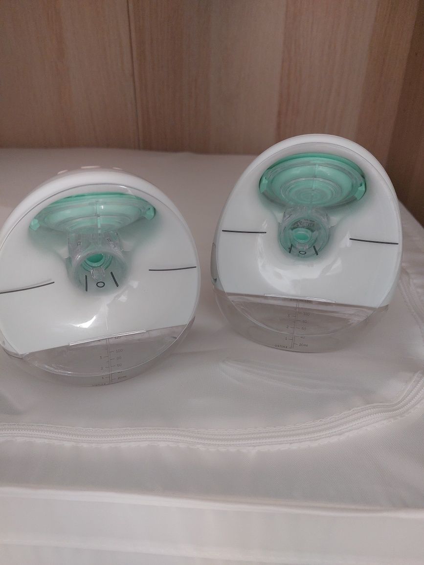 Elvie Pump dupla com acessórios