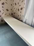 Stolik do łóżka Ikea MALM 191x74 cm biały