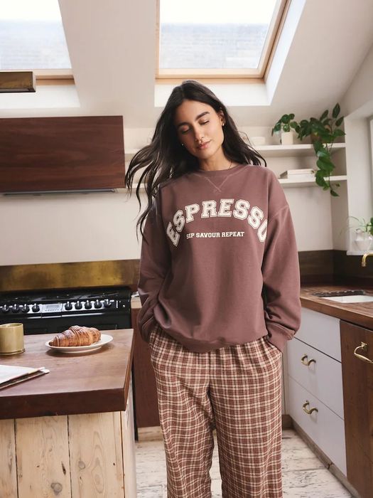 Піжама жіноча Next (колір мокко) розмір L