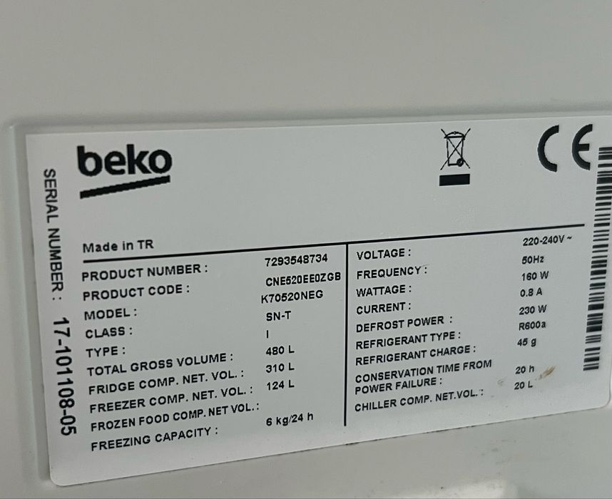 Lodówka Beko No frost