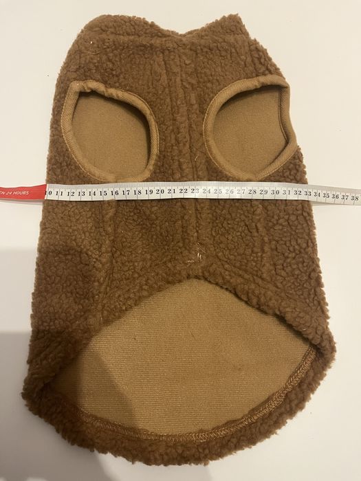 Brązowe misiowe ubranie dla psa. Rozmiar M - Pepco