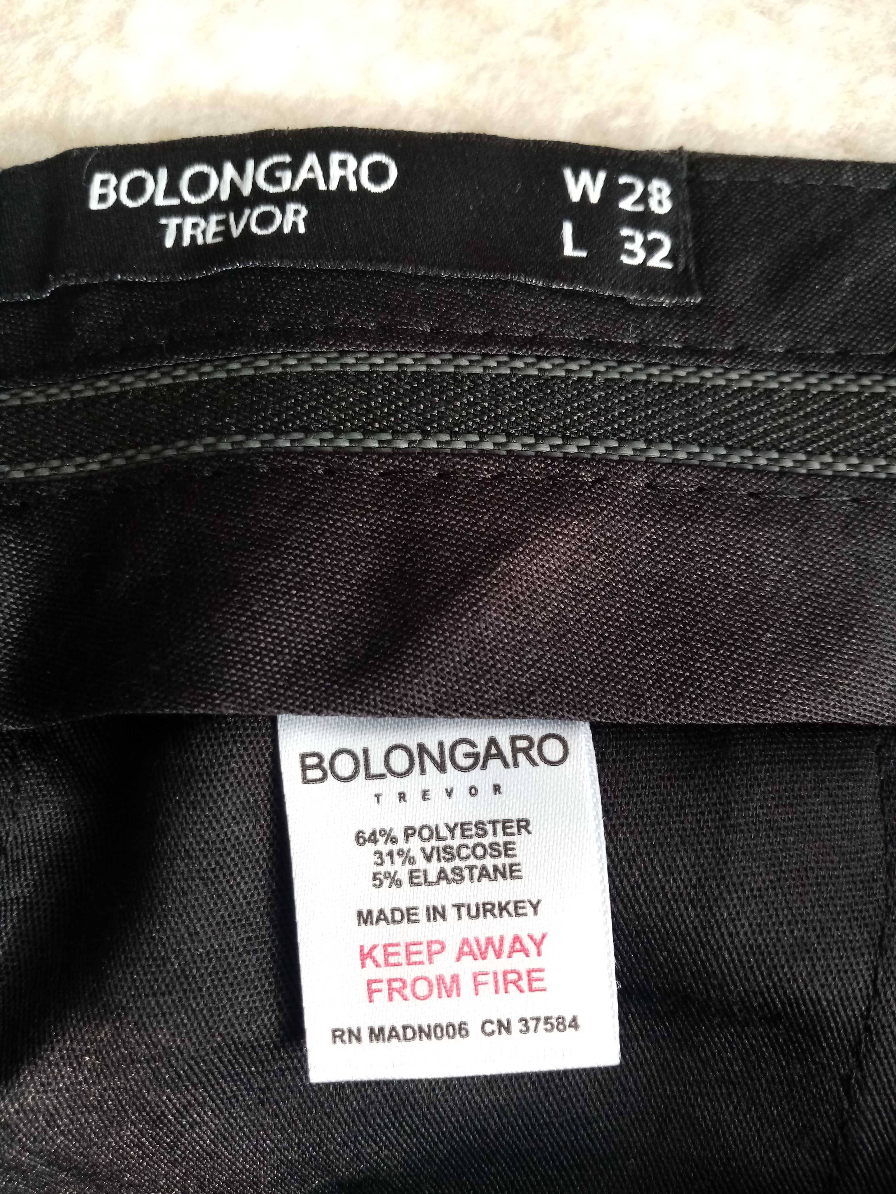 Eleganckie spodnie męskie, rurki Bolongaro Trevor