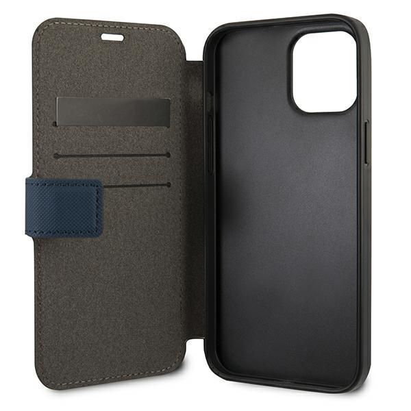 U.S. Polo Etui iPhone 12/12 Pro Granat/Navy Polo Embroidery Collection