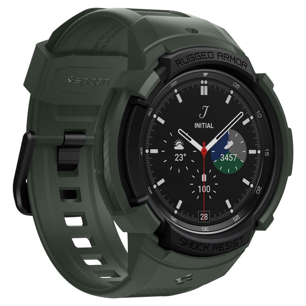 Pasek Spigen Rugged Armor Galaxy Watch 4 Classic 46 Mm Military Green