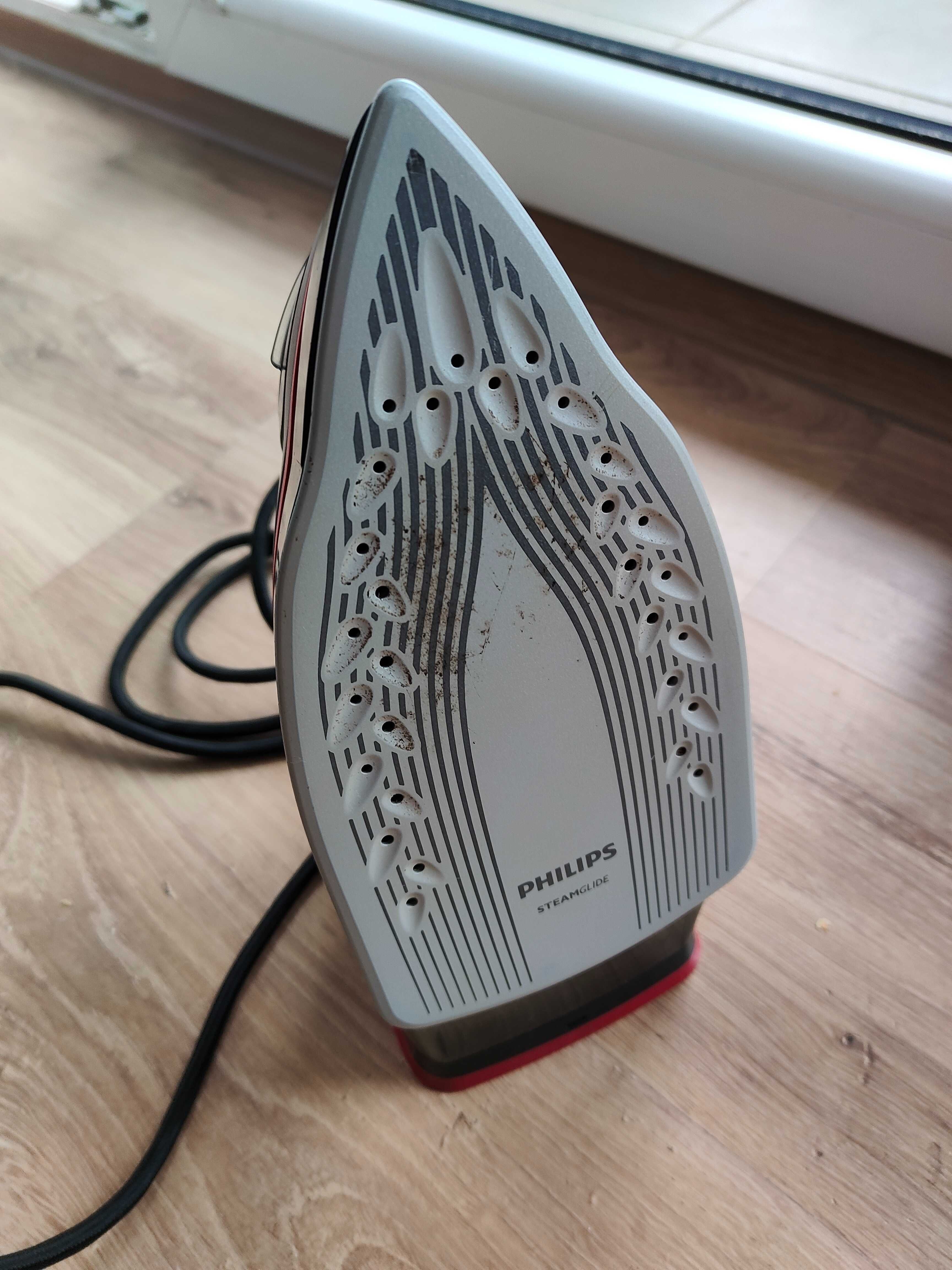 Żelazko Philips czarne czerwone