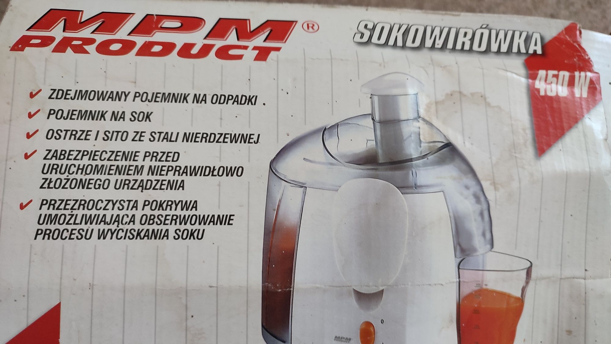 Sokowirówka MPM, 450W