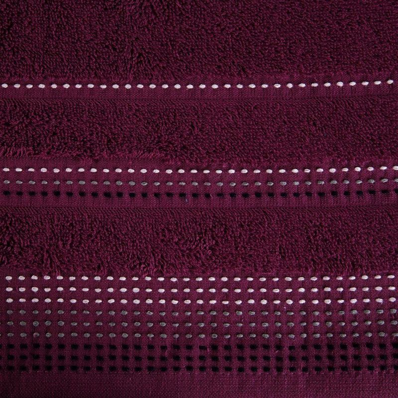 Ręcznik Kąpielowy 70x140 Bawełniany Frotte 500g/m2 Pola 24 Bakłażan