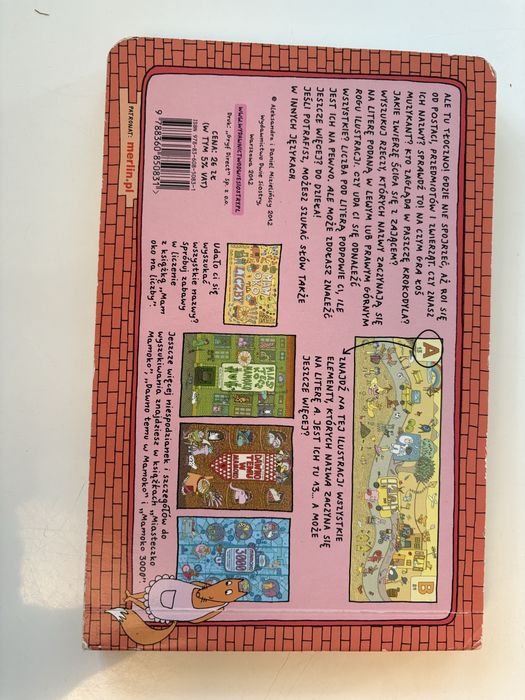 Ksiazeczka dla dzieci Mam Oko na Litery