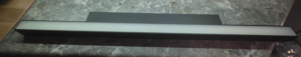 Lampa kinkietowa czarna 89cm długa Thiny Slim