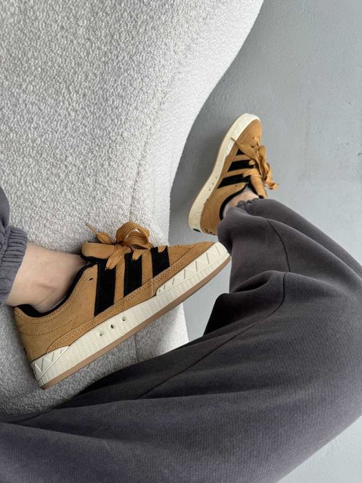 Кросівки Adidas Adimatic x Human Made Brown/Black premium