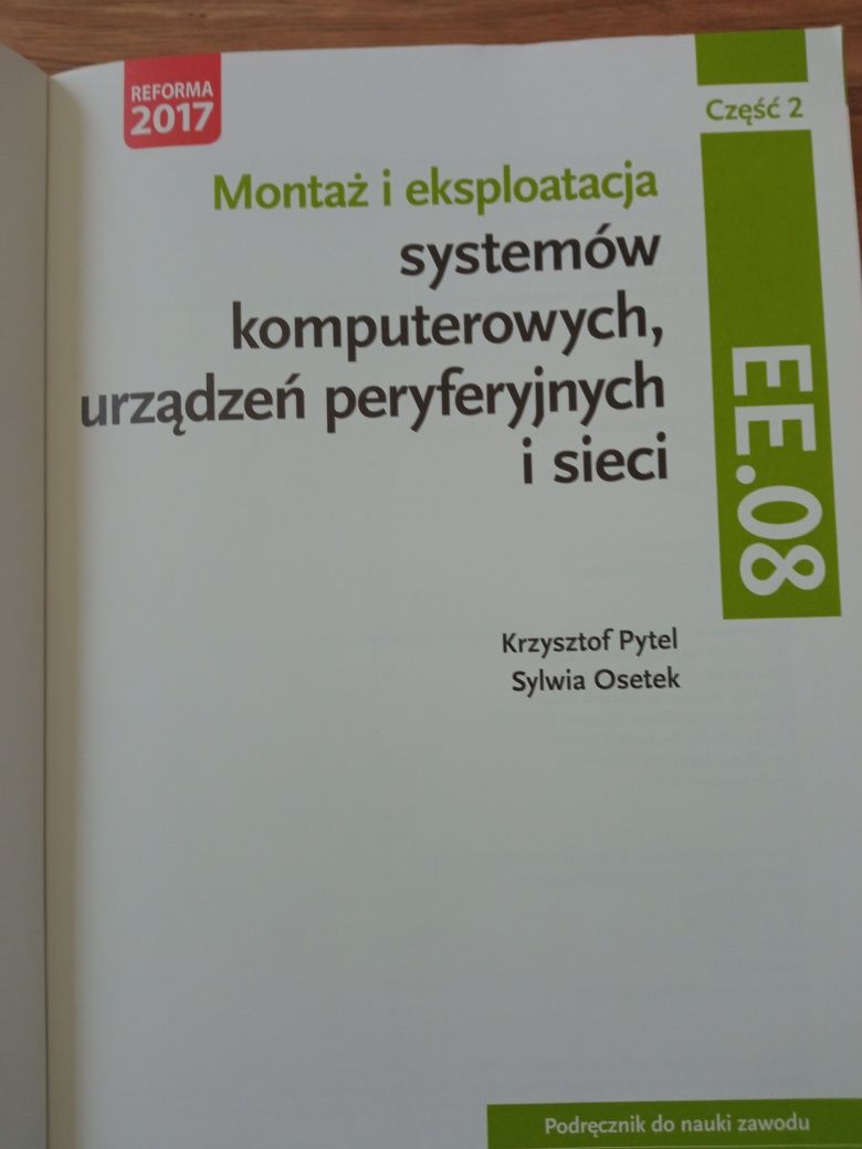 Podręcznik montaż i eksploatacja systemów komputerowych urządzeń