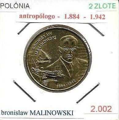 Polónia - - - - - Moedas Comemorativas de 2 Zlotych