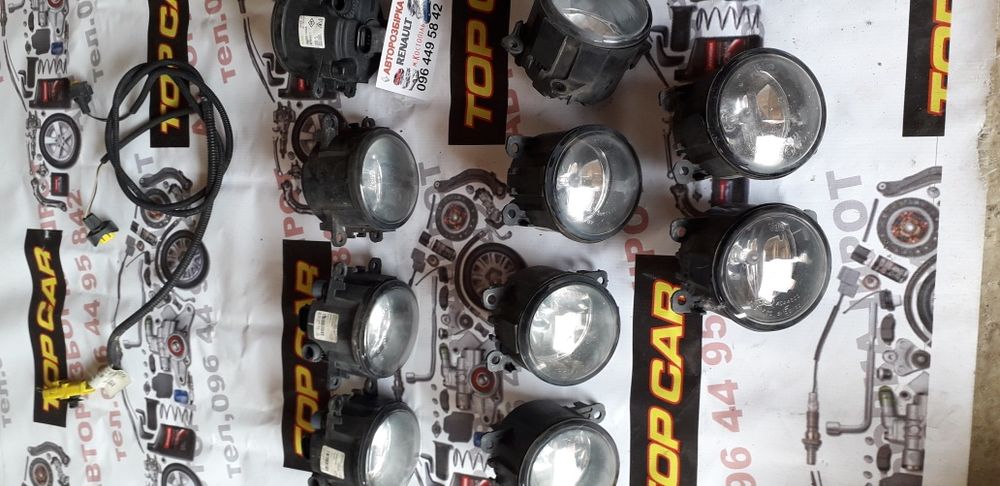 Противотуманка туманка на Рено Меган 2.3. Сценик 2.3.Мастер Кенго.