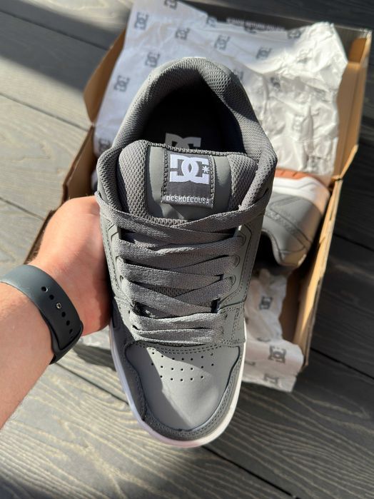 !SALE! Кросівки DC Shoes Stag Grey White 40 41 42 43 44 45 дс шус