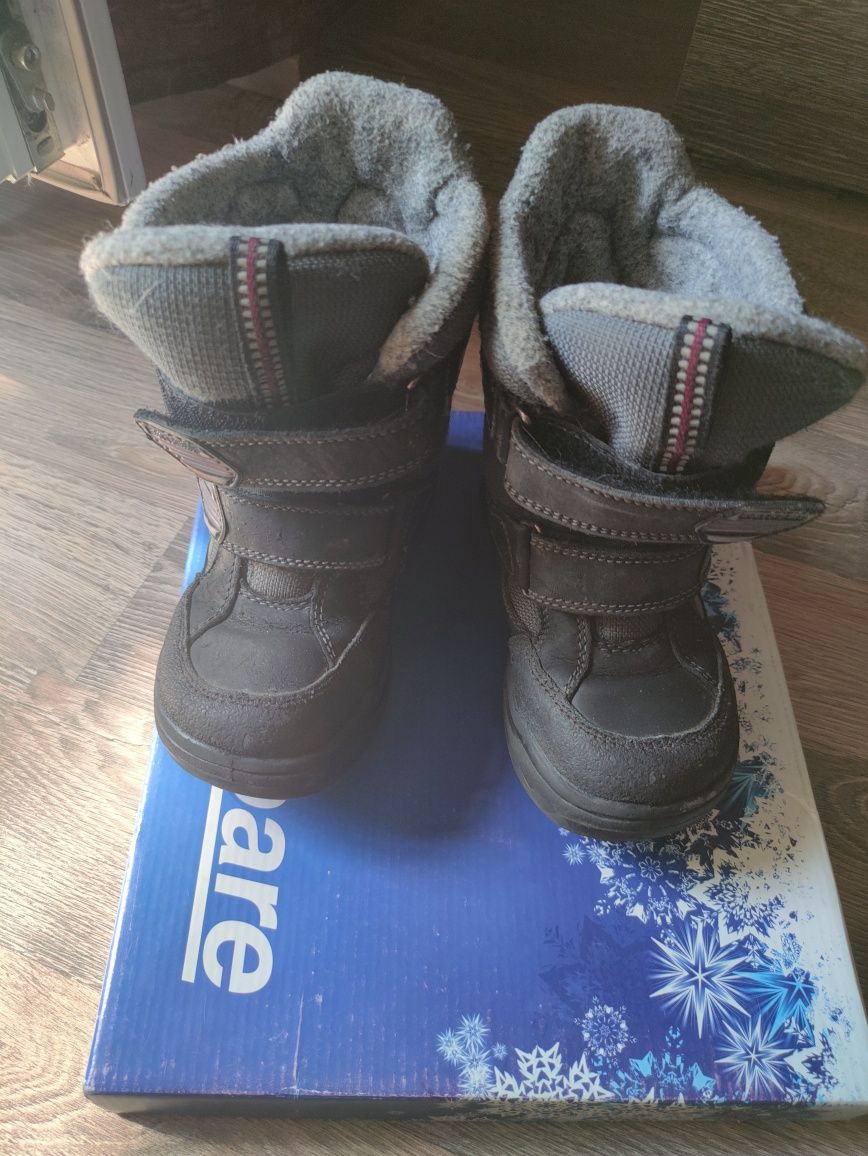 Floare kapika термо ботинки, зимове мембранне взуття,чоботи дитячі 28р