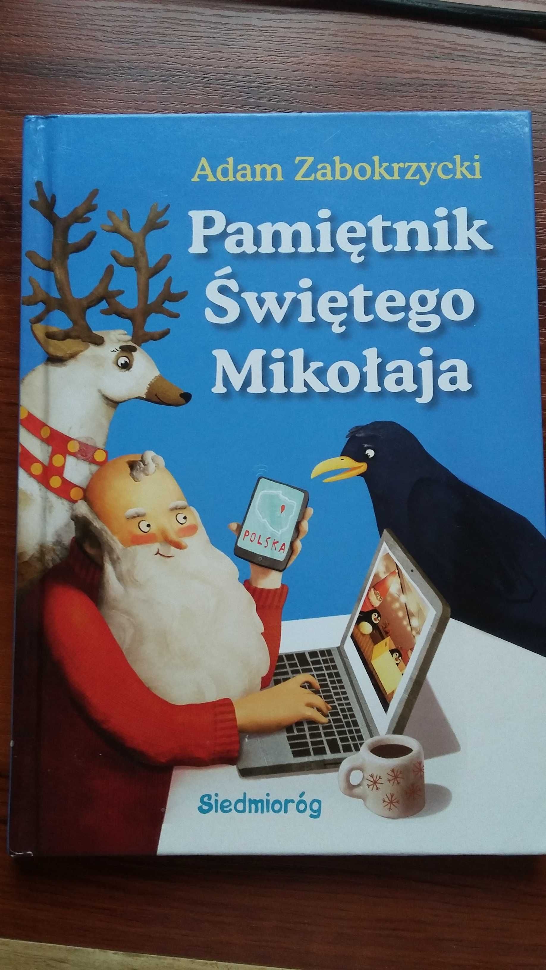 Książka dla dzieci Adam Zabokrzycki "Pamiętnik Św. Mikołaja"