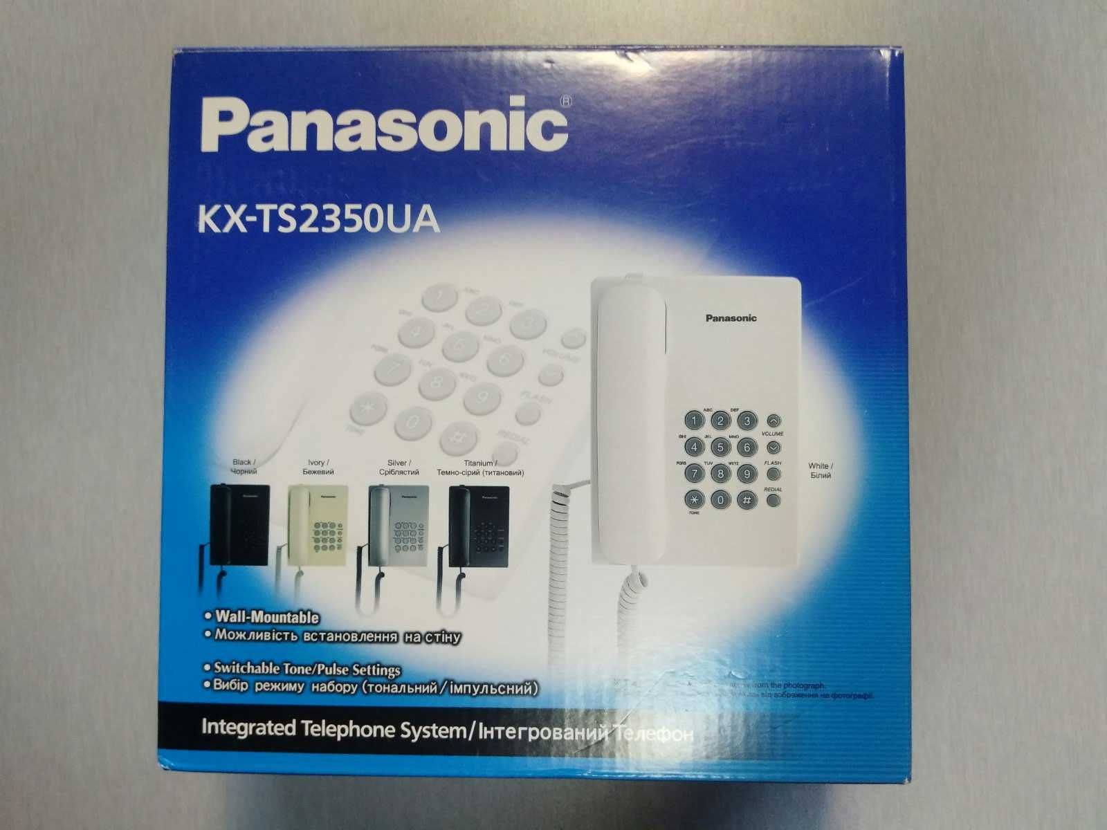 Телефон KX-TS2350 UA Panasonic НОВИЙ!