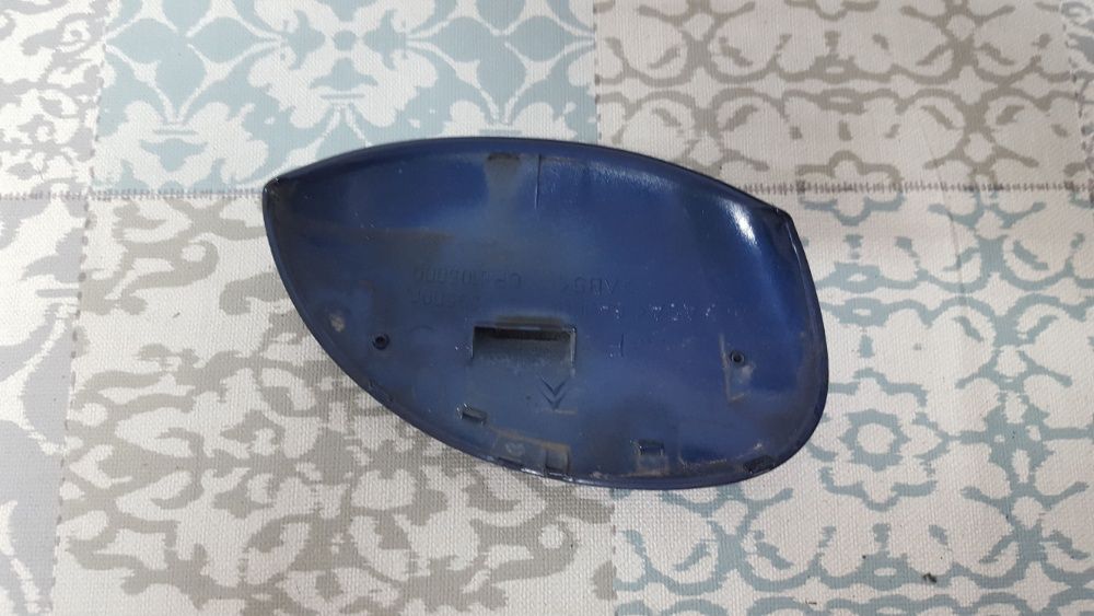 Peugeot 206 - Tampa original de retrovisor esquerdo (azul)