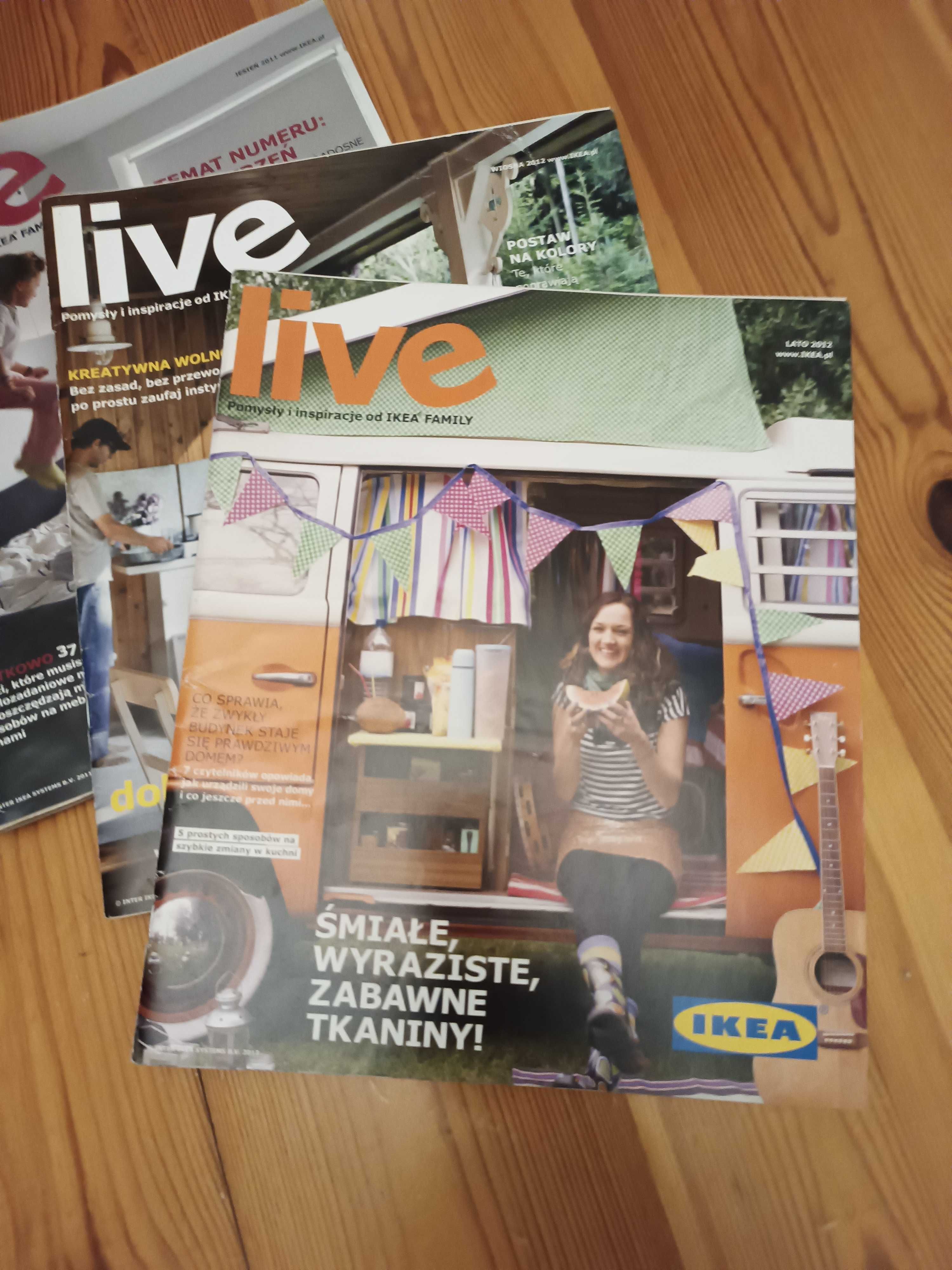 Ikea live magazyn 9 szt gazeta czasopismo