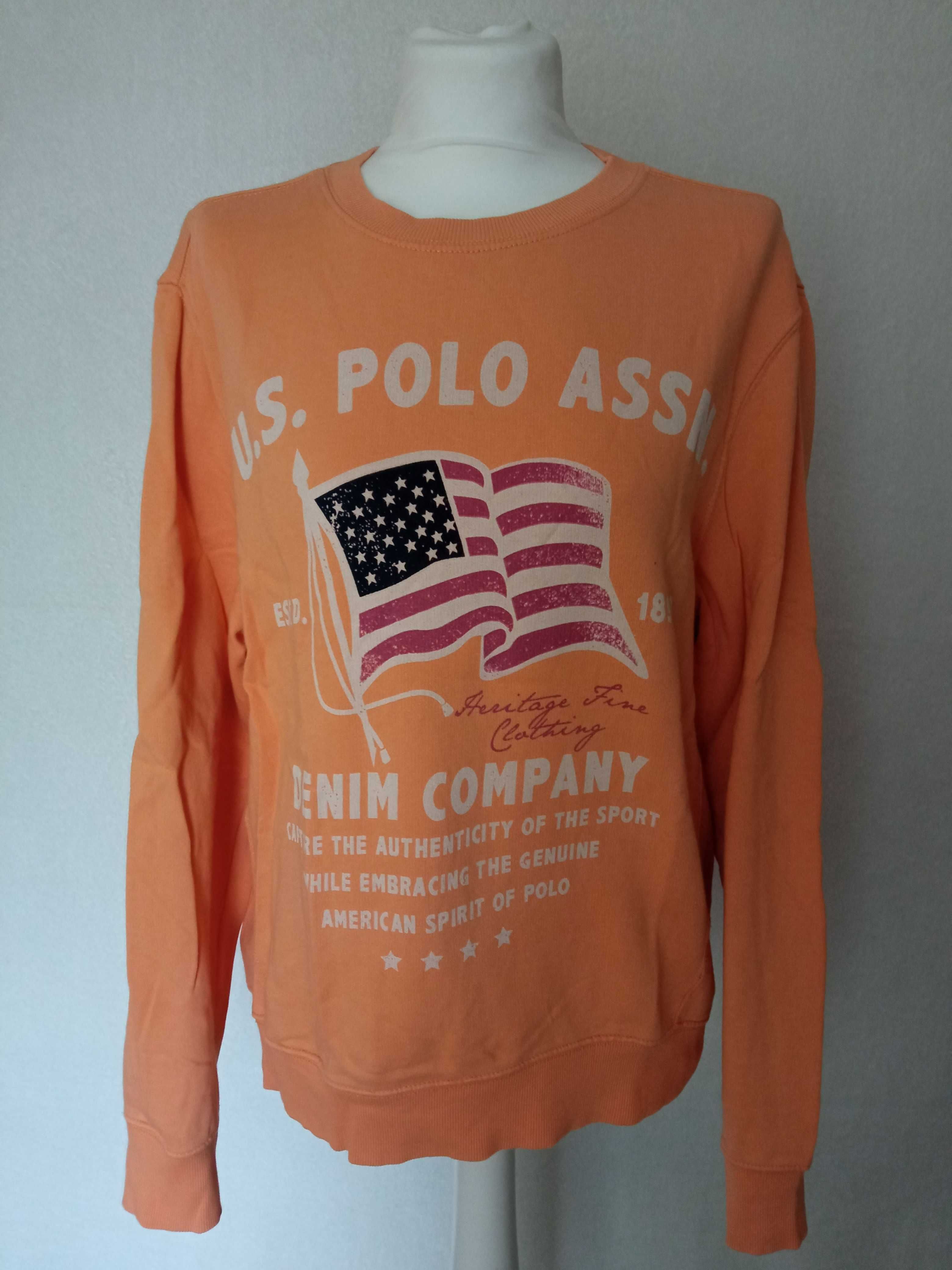 U.S.Polo ASSN bluza przez głowę bawełniana r S