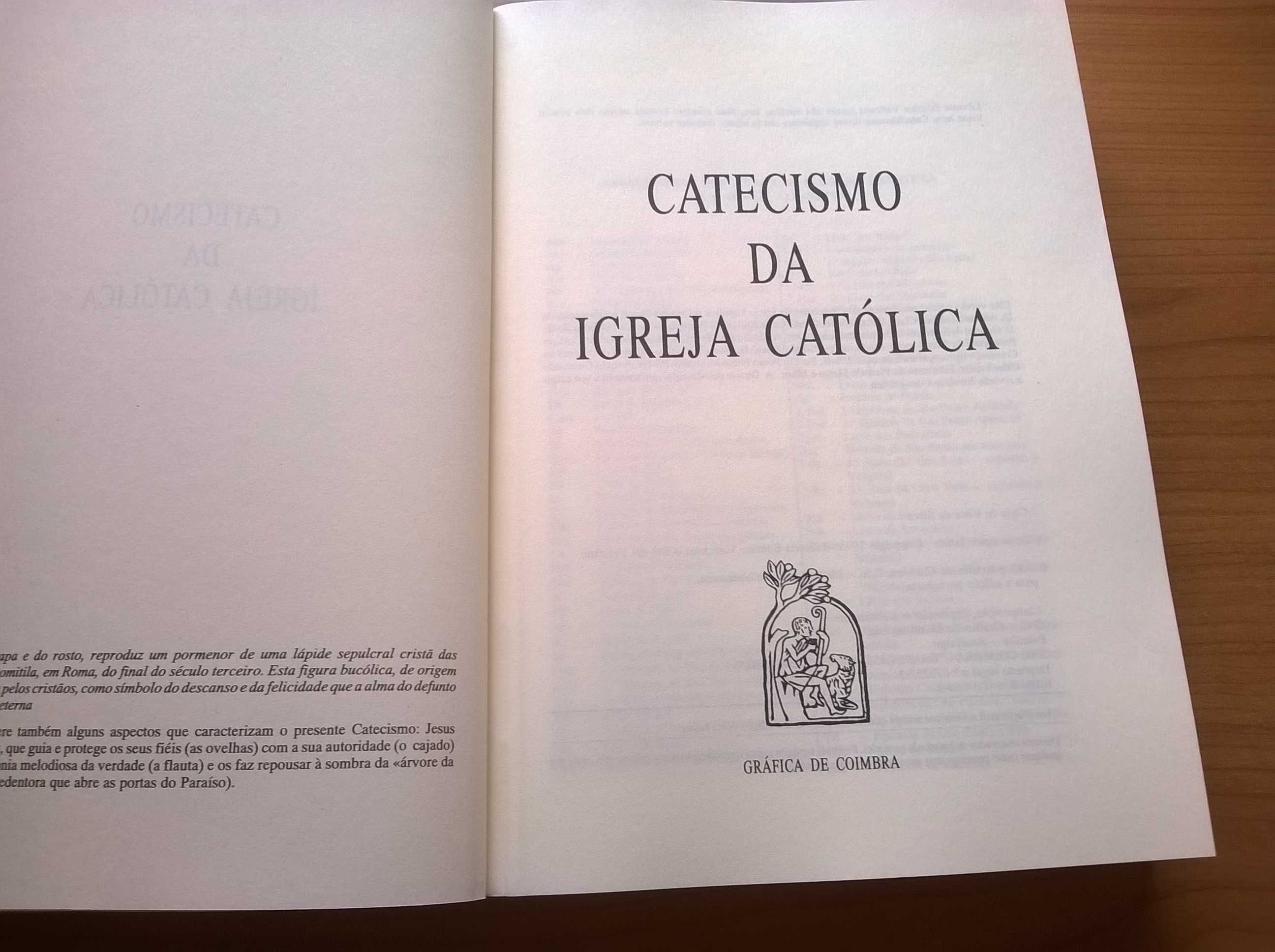 Catecismo da Igreja Católica - Gráfica de Coimbra 1993