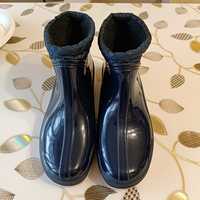 Женские резиновые сапоги ботинки 25.5см