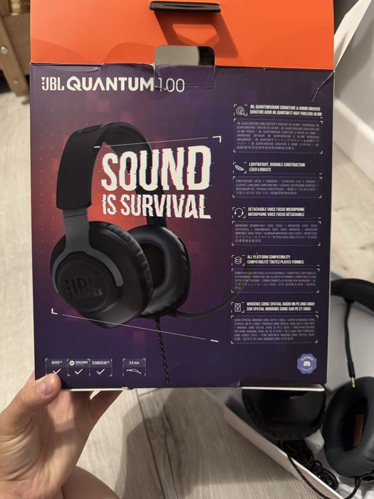Навушники JBL модель QUANTUM 100